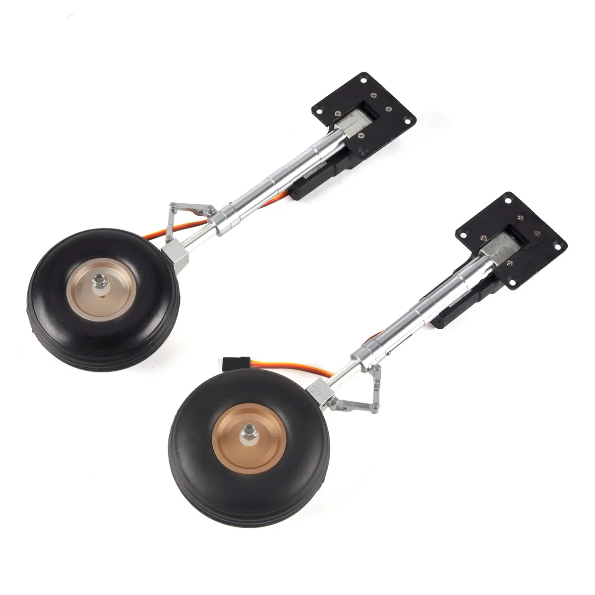 Rc Airplane Electric Landing Gear Retract - 2 Pc Main Electric Retractable Landing