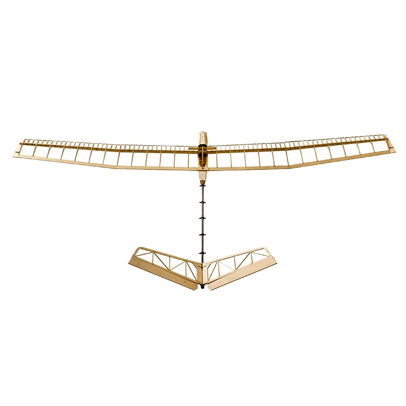 Rc Airplane Balsa Wood Kit Laser Cut - F14 UZI 1.4M RC AirPlanes Wingspan
