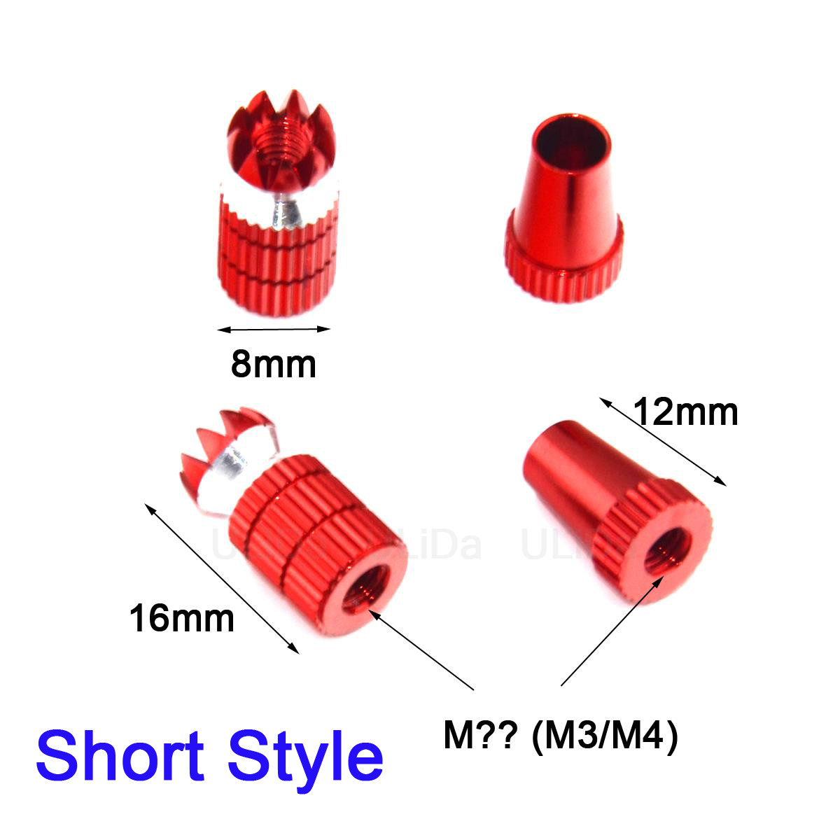 Rc Airplane Motor Mount Aluminum - Aluminum RC Rocker Head 3mm 4mm