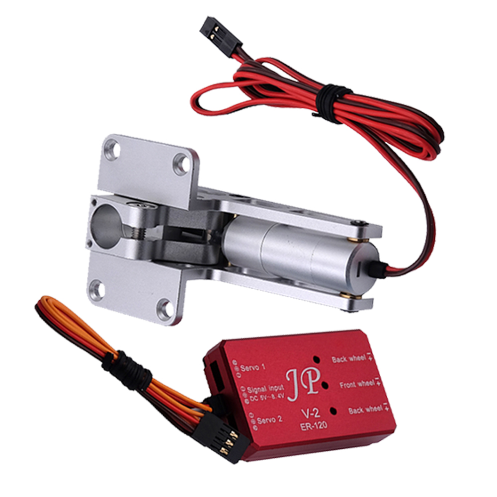 JP Hobby Alloy CNC Electric Re - đánh giá và giá Rc Airplane Electric Landing Gear Retract