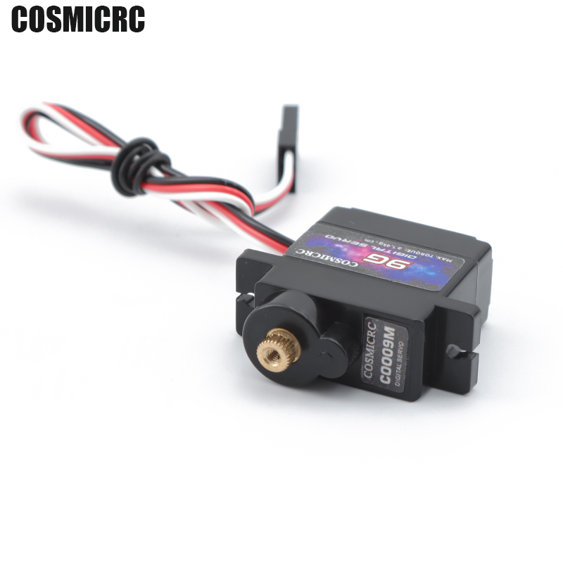 COSMICRC Digital Servo 1/4PCS  - đánh giá và giá Rc Plane Servo 9G Metal Gear Micro