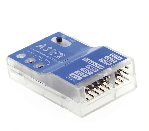 3 Axis Gyro A3 V2 Aeroplane Fl - đánh giá và giá Rc Airplane Flight Controller Gyro