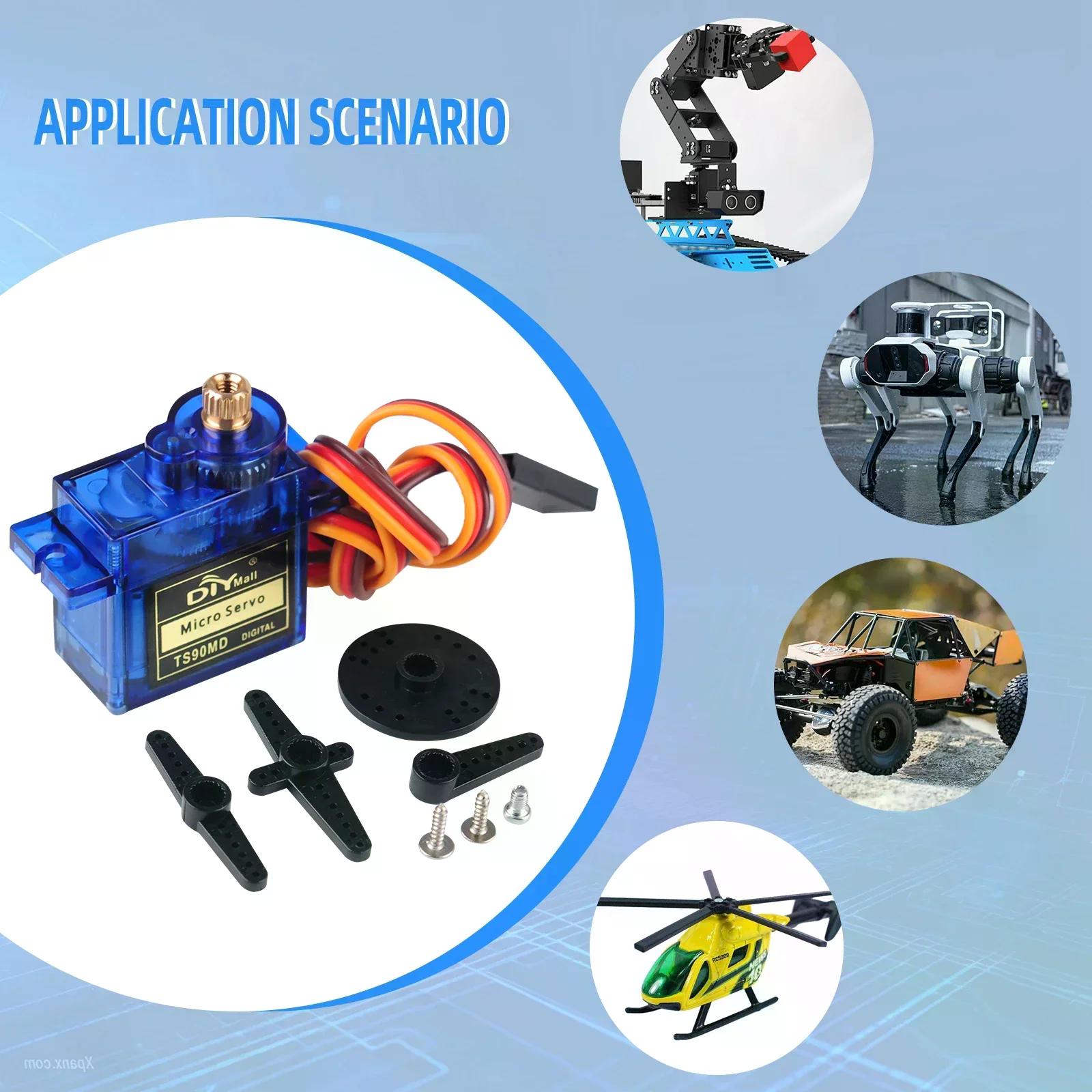 Micro Servo Motor Set 90/180/2 - đánh giá và giá Rc Plane Servo 9G Metal Gear Micro