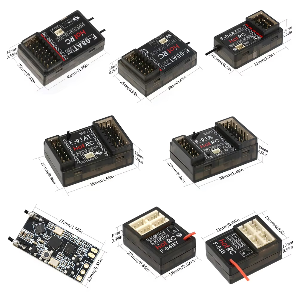 HOTRC 2.4Ghz F-04A F-06A F-08A - đánh giá và giá Rc Airplane Flight Controller Gyro