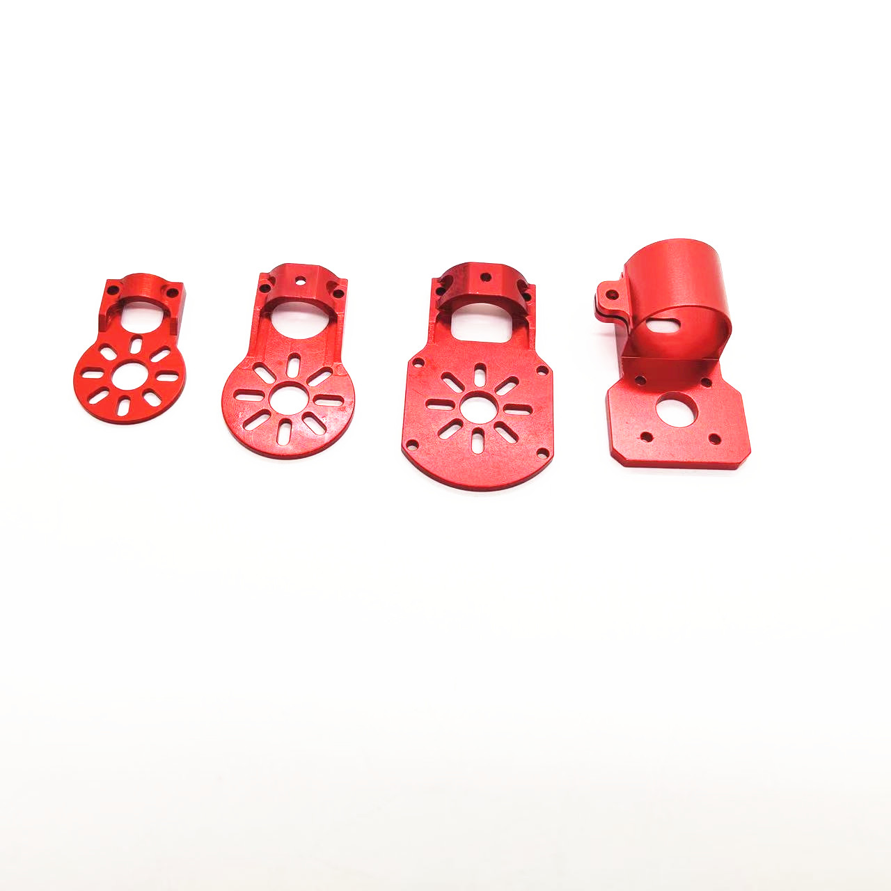 4 Đỏ Hợp Kim Nhôm Gắn Xe Máy G - đánh giá và giá Rc Airplane Motor Mount Aluminum