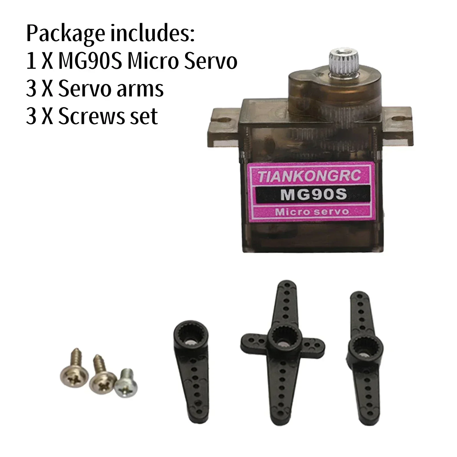 10PCS MG90S Micro Servo Motor  - đánh giá và giá Rc Plane Servo 9G Metal Gear Micro