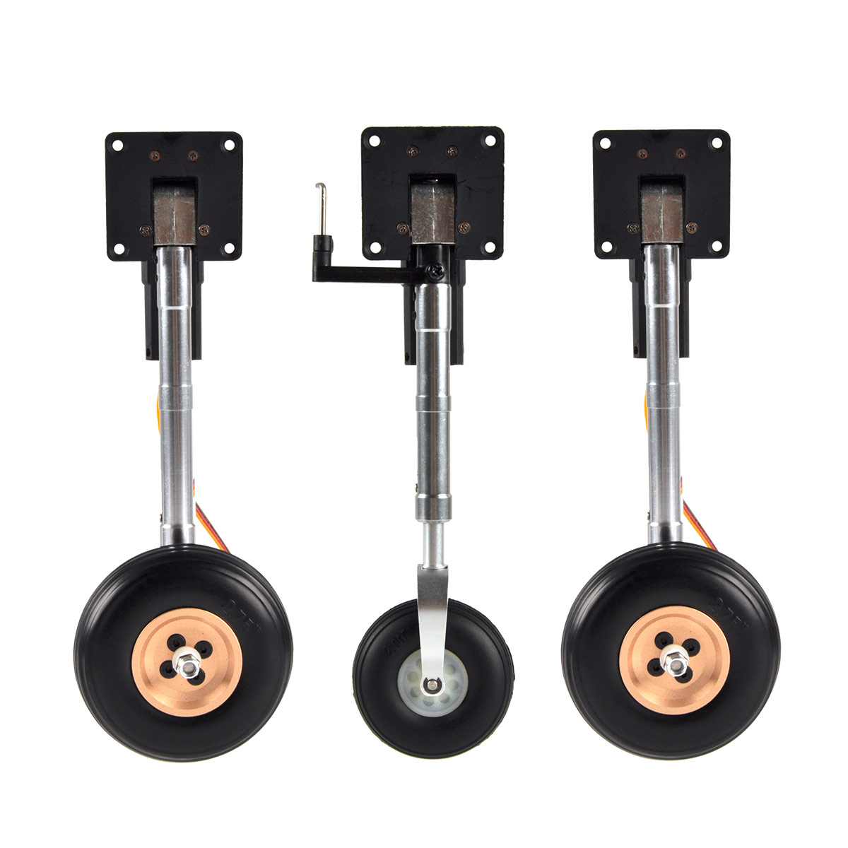 Điện Servoless Thụt Đổ Bộ Bánh - đánh giá và giá Rc Airplane Electric Landing Gear Retract
