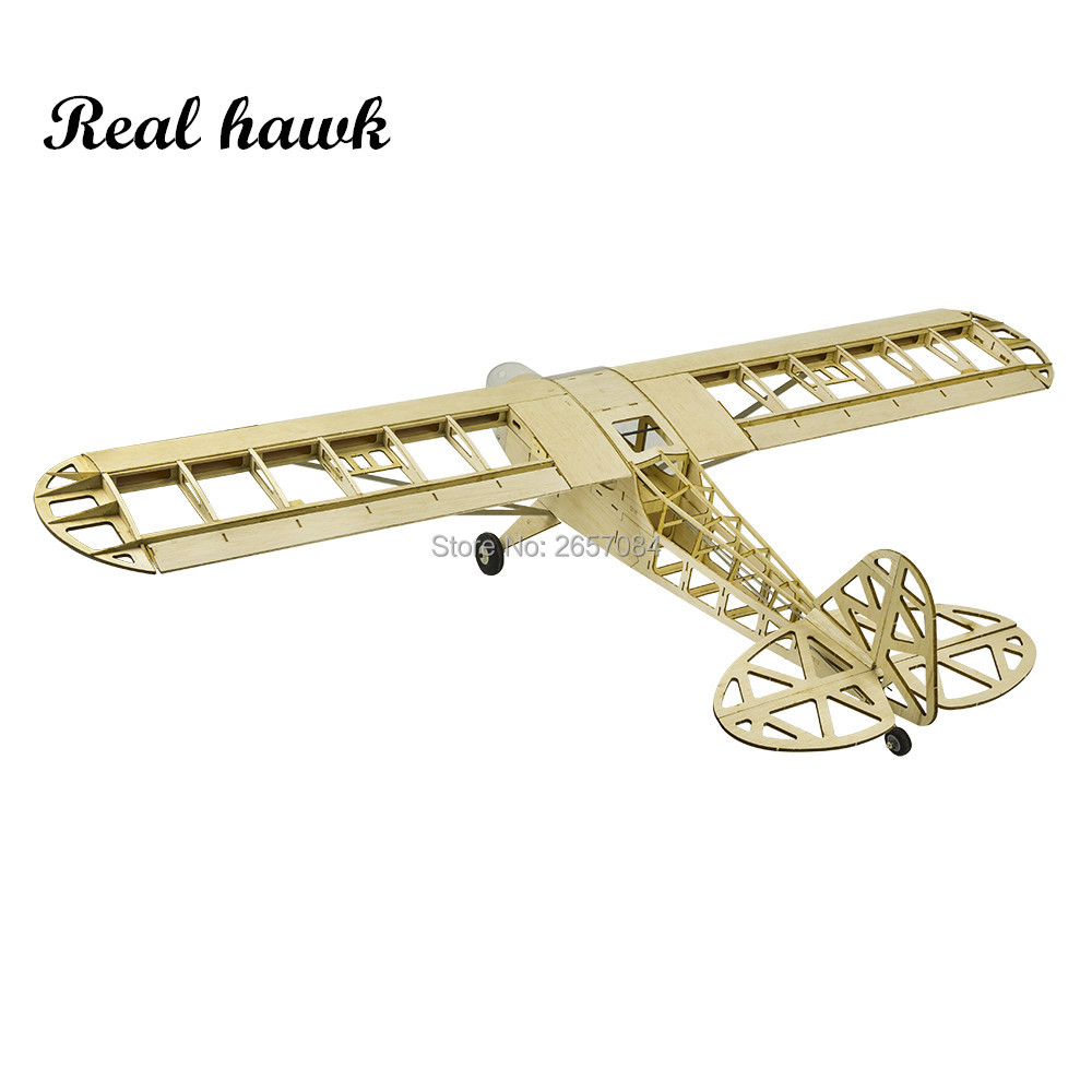 Piper J3 Cub 1200mm Balsa Wood - đánh giá và giá Rc Airplane Balsa Wood Kit Laser Cut