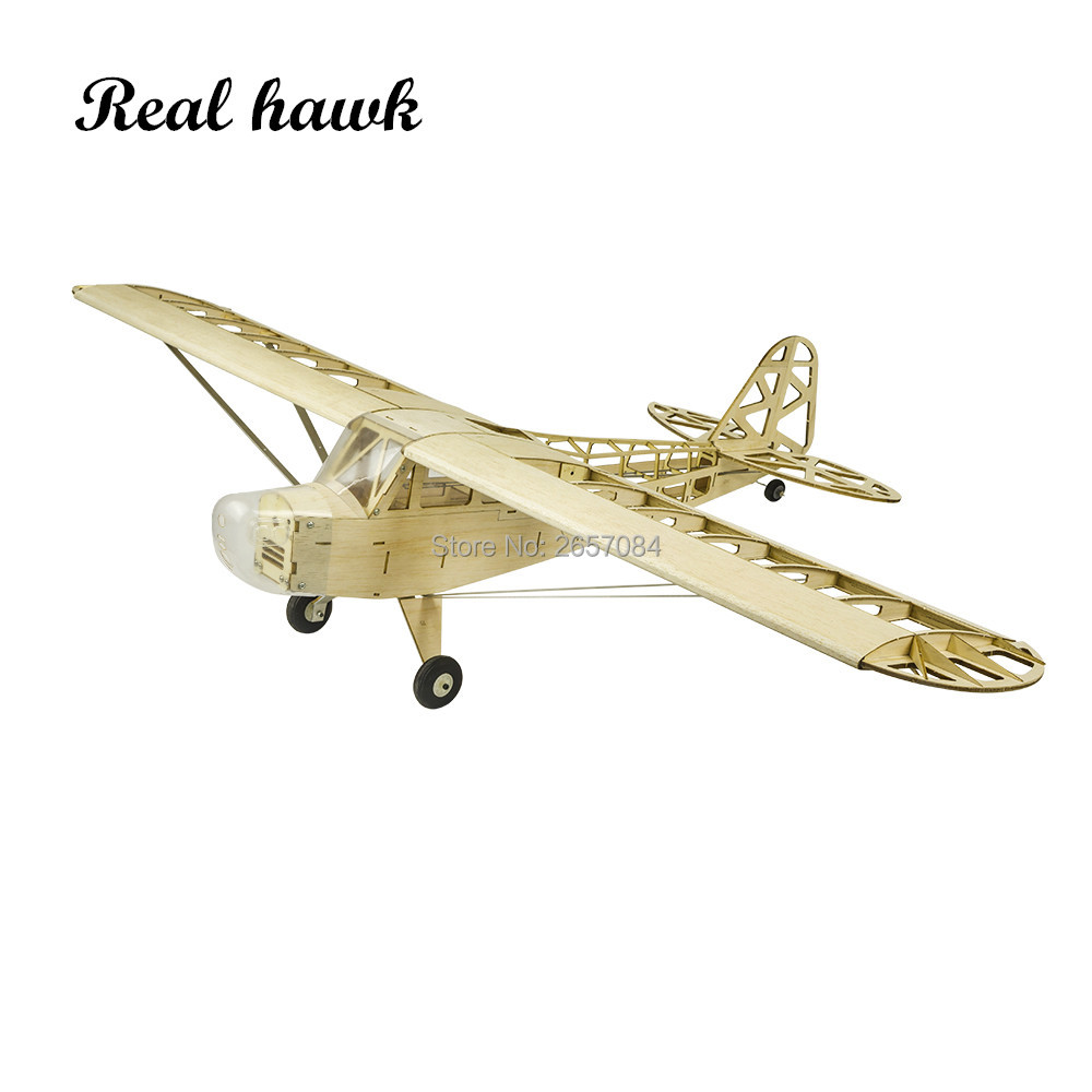 Piper J3 Cub 1200mm Balsa Wood - đánh giá và giá Rc Airplane Balsa Wood Kit Laser Cut
